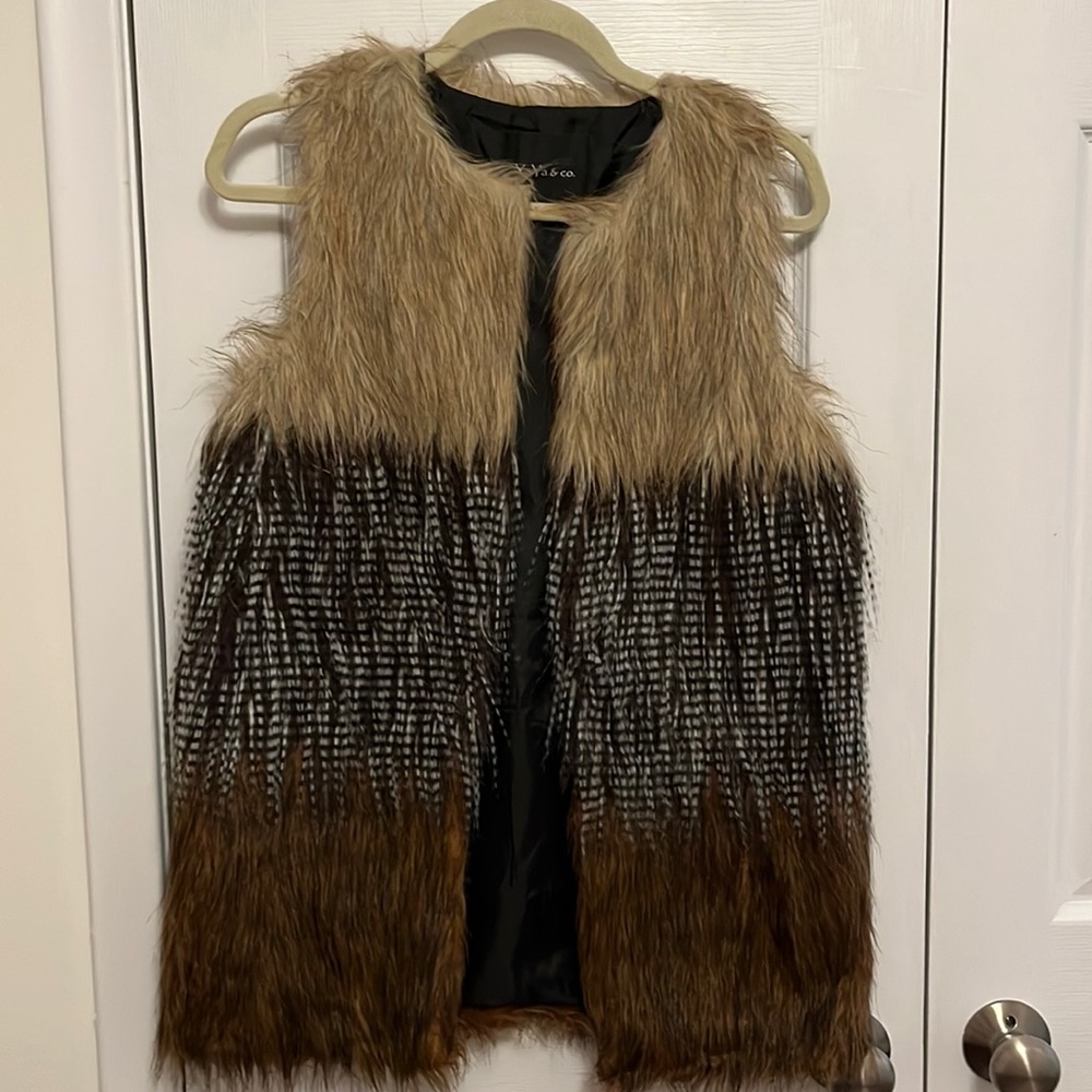 Ya Ya & co. faux fur vest